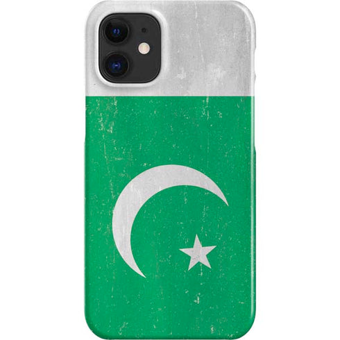 Pakistan Flag Distressed iPhone 12 Mini Lite Case